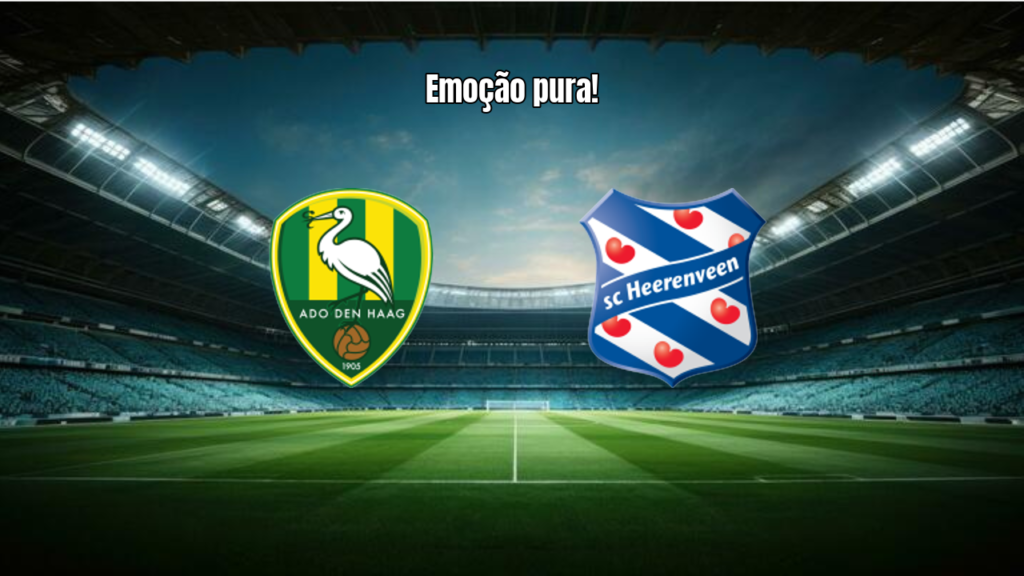 Heerenveen vence ADO Den Haag em jogo eletrizante na Eredivisie