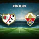 Elche atropela o Rayo Vallecano por 3 a 1 na La Liga