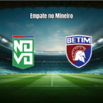 Novo Esporte Clube e Betim 2 empatam no Mineiro 3