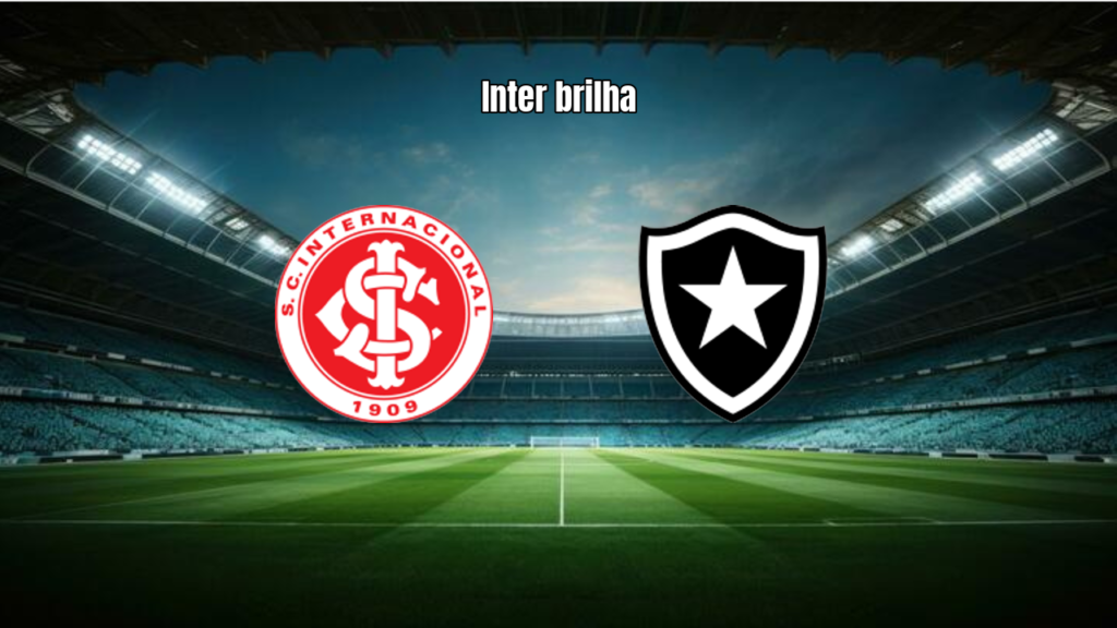 Internacional atropela Botafogo por 3 a 0 no Beira-Rio