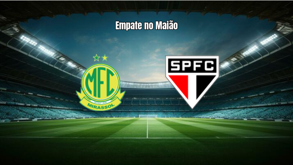 Mirassol e São Paulo empatam em duelo eletrizante na Série A