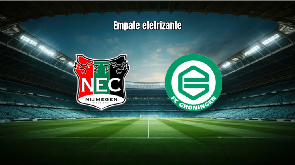 NEC Nijmegen e Groningen empatam em duelo na Eredivisie