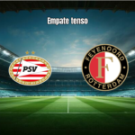 PSV Eindhoven e Feyenoord empatam em duelo pela Eredivisie