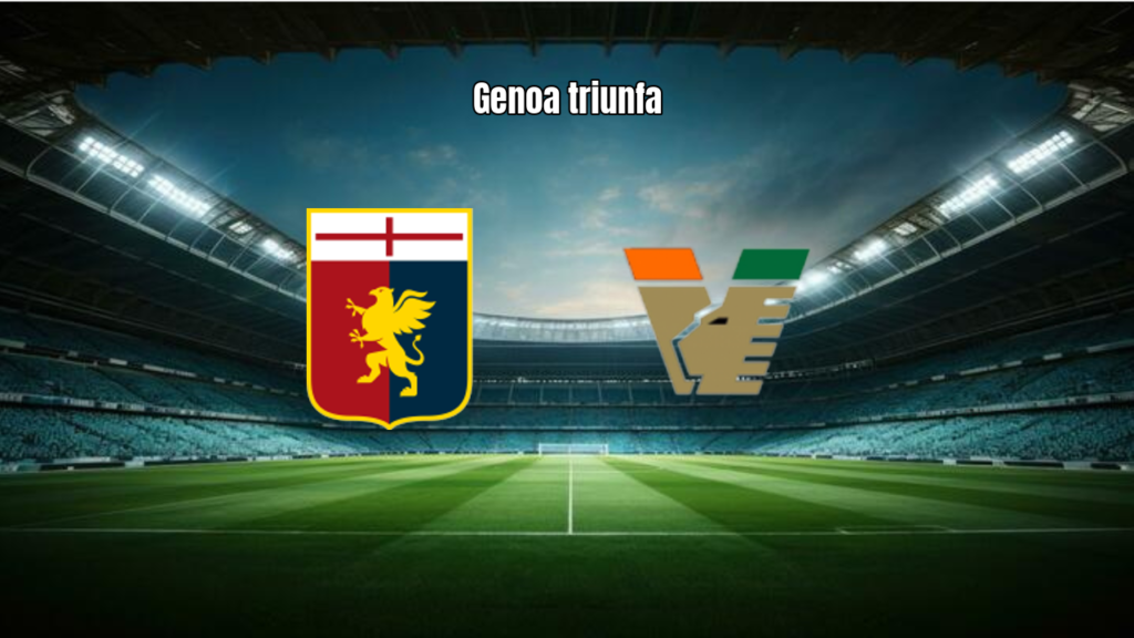 Genoa vence Venezia por 1 a 0 em duelo decisivo na Serie A