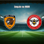 Hull City e Brentford Empatam em Jogo Movimentado na Premier