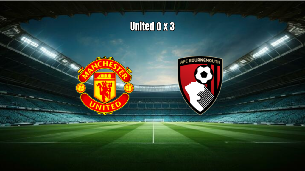 Bournemouth atropela Manchester United em pleno Old Trafford