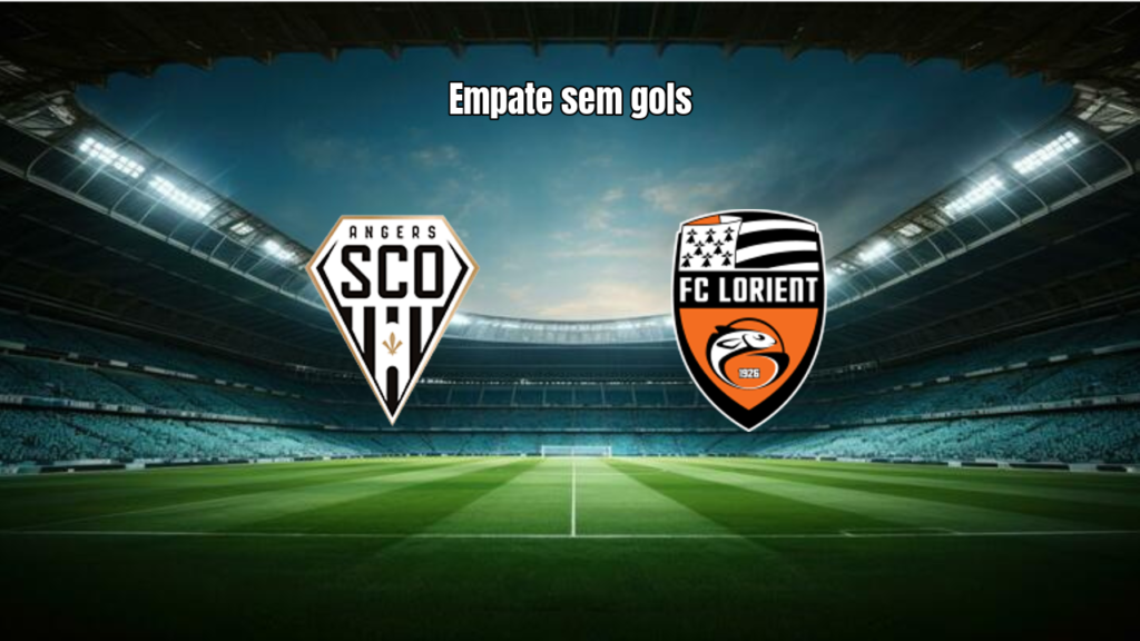 Angers e Lorient empatam sem gols em jogo morno na Ligue 1