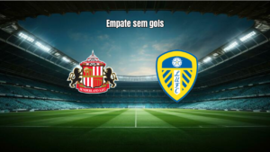 Sunderland e Leeds empatam sem gols no Stadium of Light