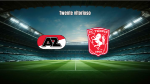 Twente vence o AZ Alkmaar fora de casa pela Eredivisie