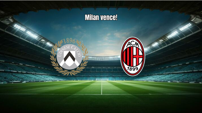 AC Milan vence a Udinese por 2 a 0 em duelo pela Serie A