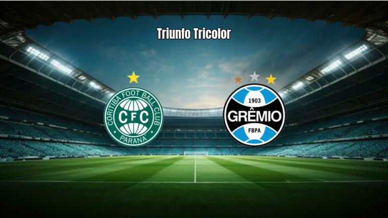 Grêmio vence o Coritiba por 1 a 0 com gol de Braithwaite