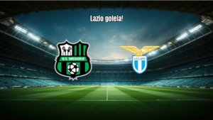 Lazio domina e goleia o Sassuolo por 6 a 2 na Serie A