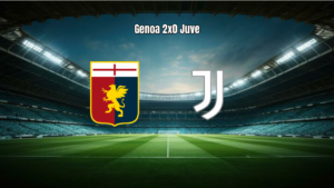 Genoa domina Juventus e vence em casa pelo Campeonato Italiano