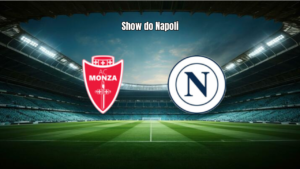 Napoli domina o Monza com goleada de 4 a 1 pela Serie A