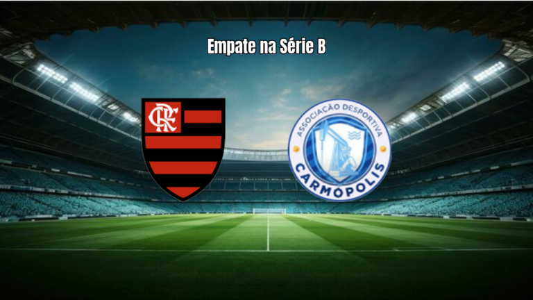 Flamengo SE e Carmópolis empatam na estreia da Série B