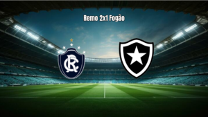 Remo vence Botafogo por 2 a 1 em duelo pelo Brasileirão