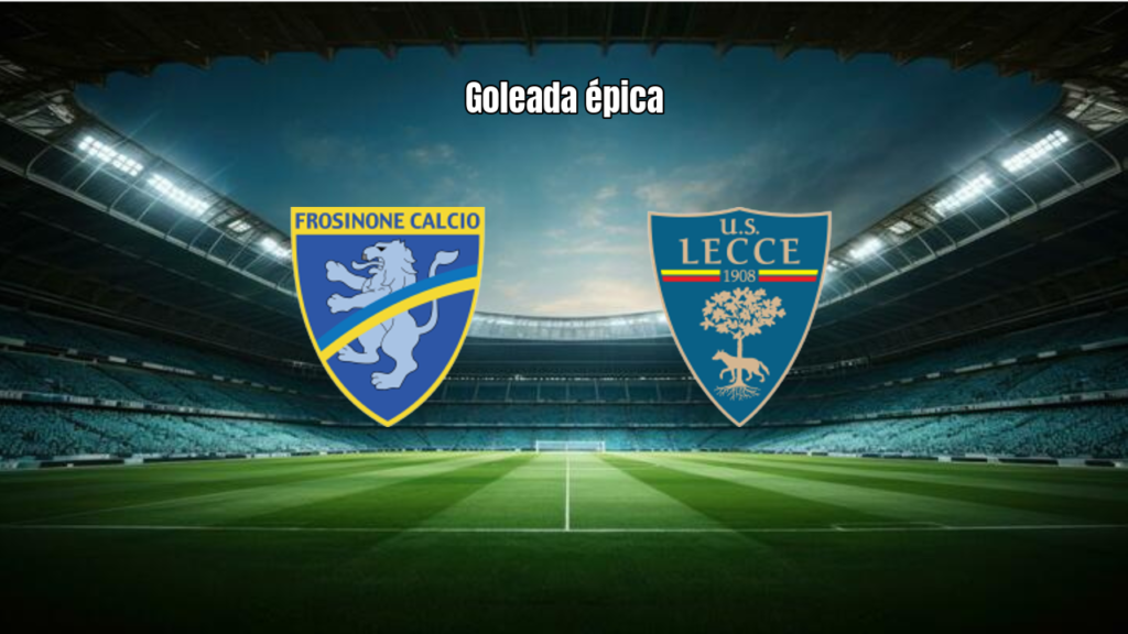 Frosinone goleia Lecce por 5 a 1 em show na Serie A