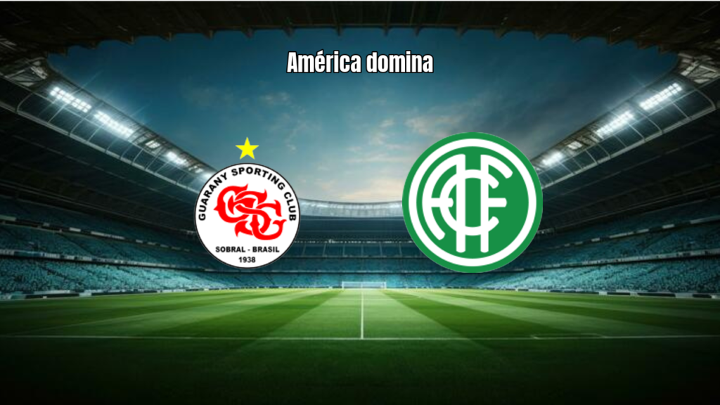América PE goleia Guarany de Sobral em jogo histórico