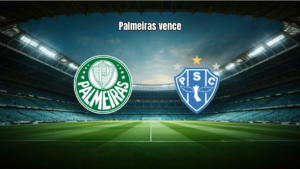 Palmeiras U20 domina Paysandu e avança na Copa do Brasil