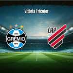 Grêmio vence Athletico-PR por 2 a 0 na Arena pelo Brasileirão