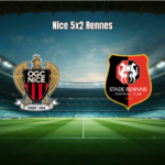 Nice domina Rennes com show de Wahi em goleada na Ligue 1
