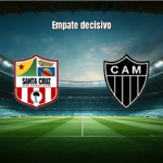 Santa Cruz AC e Atlético-MG empatam pela Copa do Brasil U20