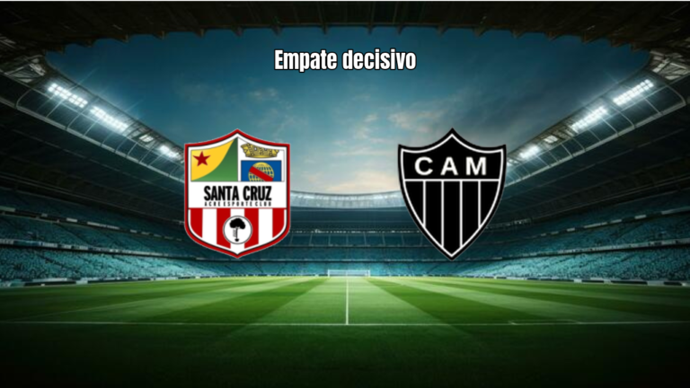 Santa Cruz AC e Atlético-MG empatam pela Copa do Brasil U20