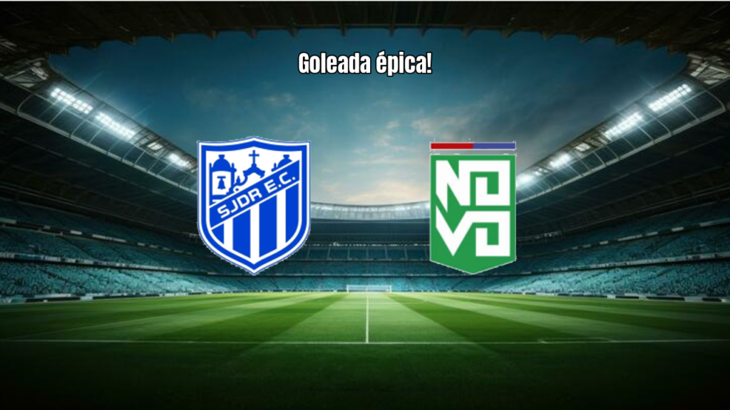 São João del Rei goleia Novo Esporte Clube por 5 a 2