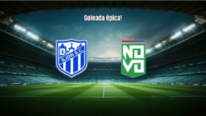 São João del Rei goleia Novo Esporte Clube por 5 a 2