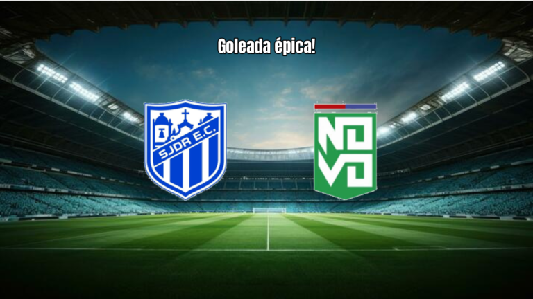 São João del Rei goleia Novo Esporte Clube por 5 a 2