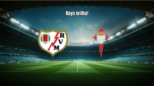 Rayo Vallecano atropela Celta de Vigo em La Liga: 3 a 0