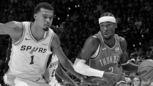 Spurs x Thunder: O revés de Wembanyama na estreia da NBA