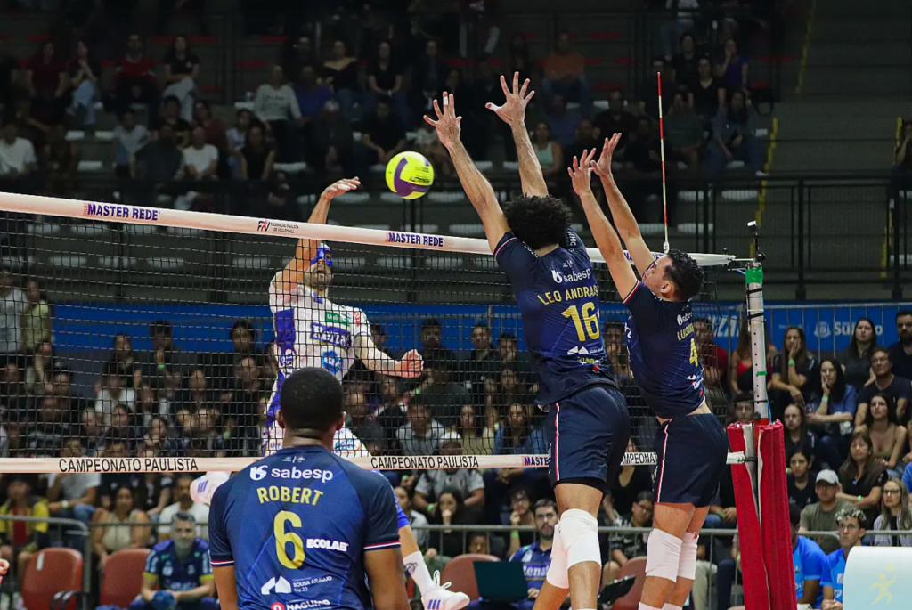 Suzano Vôlei busca virada contra Renata pelo Paulista