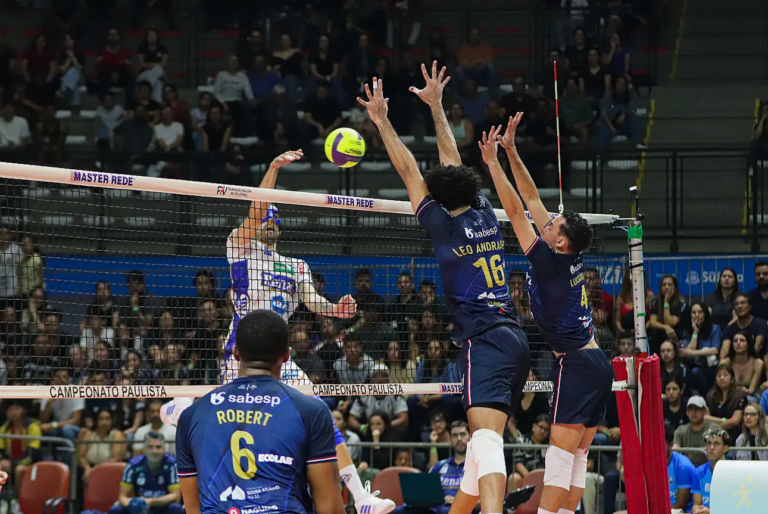 Suzano Vôlei busca virada contra Renata pelo Paulista