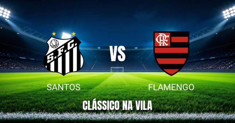 Onde assistir Santos x Flamengo: Palpite e análise 08/10/2026