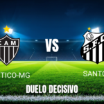 Onde assistir Atlético-MG x Santos: Palpite e análise 11/10/2026