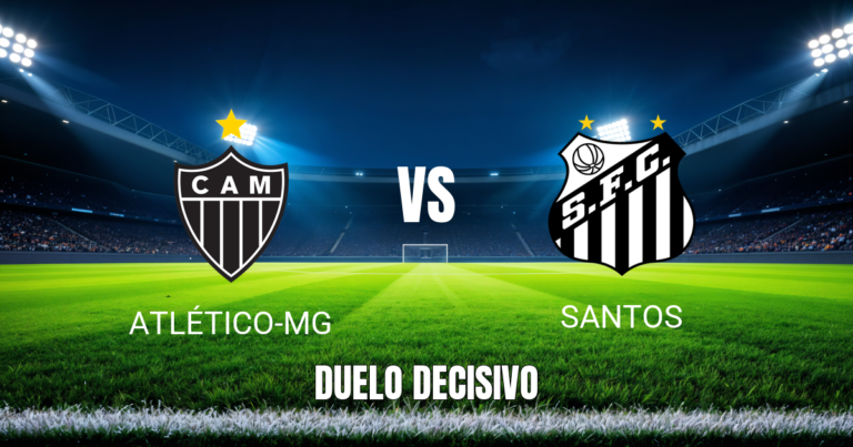 Onde assistir Atlético-MG x Santos: Palpite e análise 11/10/2026