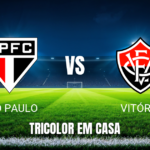 Onde assistir São Paulo x Vitória: Palpite Brasileirão 10/10/2026