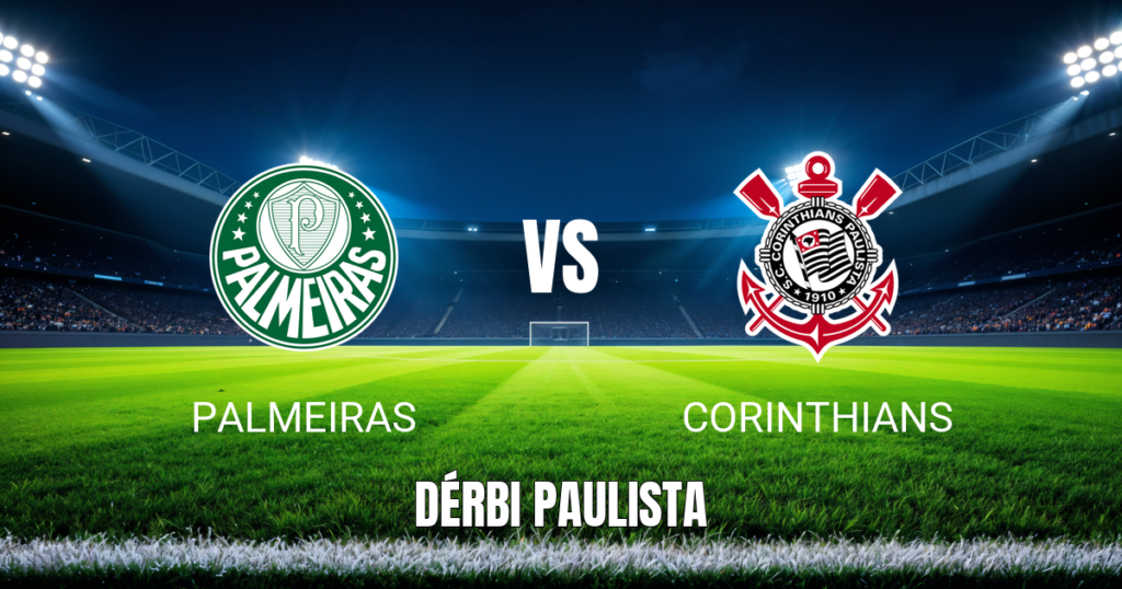 Onde assistir, Palpite e Dérbi: Palmeiras x Corinthians 11/10/2026