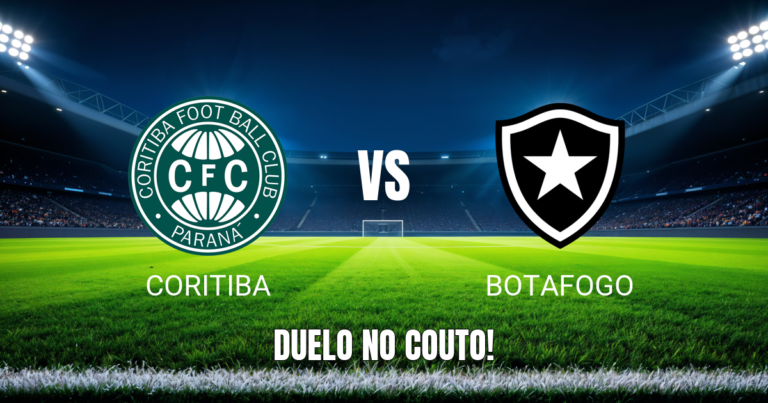 Onde assistir Coritiba x Botafogo: Palpite Brasileirão 12/10/2026