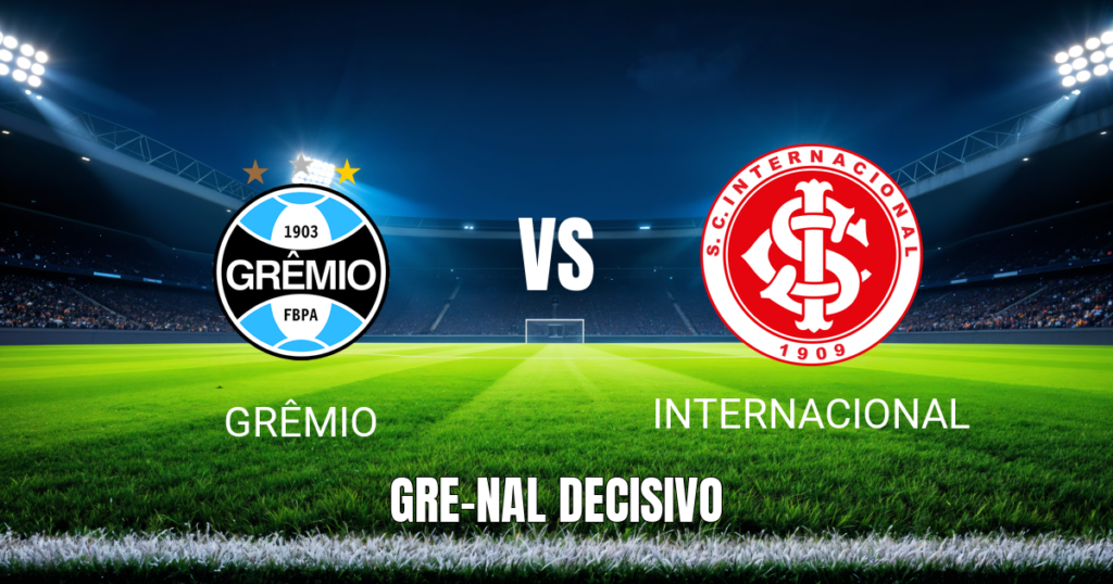 Onde assistir ao Gre-Nal, palpites e análise do clássico 11/10/2026