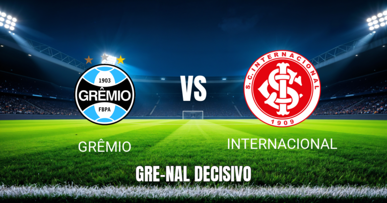 Onde assistir ao Gre-Nal, palpites e análise do clássico 11/10/2026