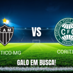 Onde assistir Atlético-MG x Coritiba: Palpite e Data 17/10/2026