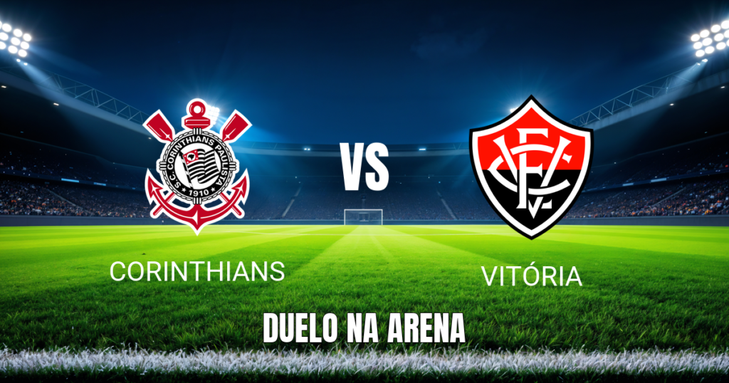 Onde assistir Corinthians x Vitória: Palpite e análise 19/10/2026