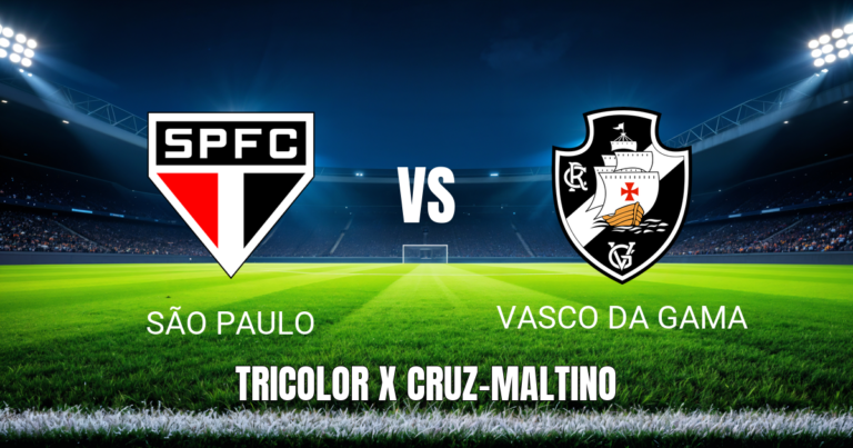 Onde assistir São Paulo x Vasco: Palpite e análise 17/10/2026