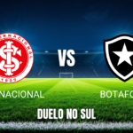 Onde assistir Internacional x Botafogo: Palpite e análise 24/10/2026