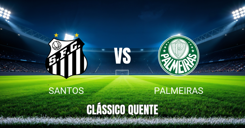 Onde assistir Santos x Palmeiras: Palpite, análise e 28/10/2026