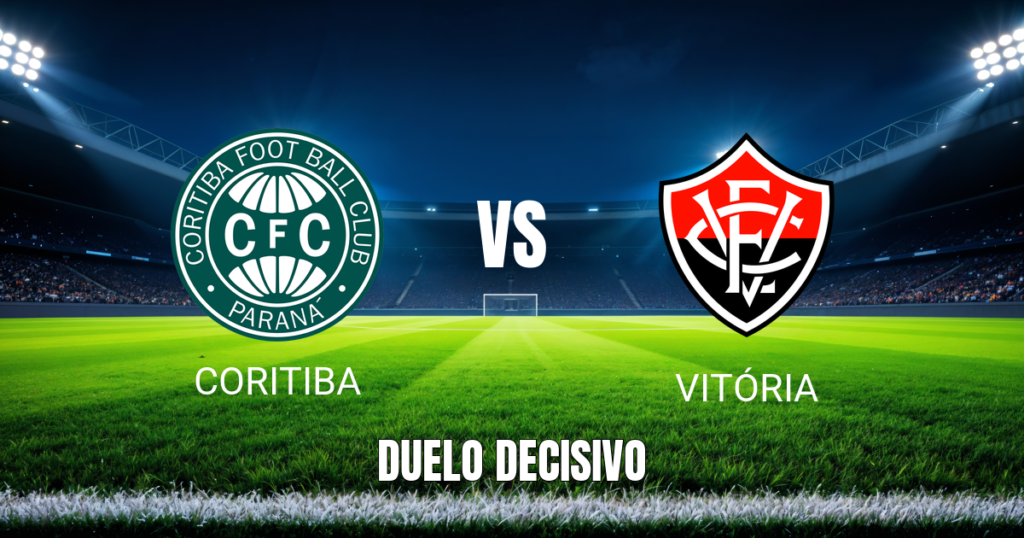 Onde assistir Coritiba x Vitória: Palpite e análise - 31/10/2026