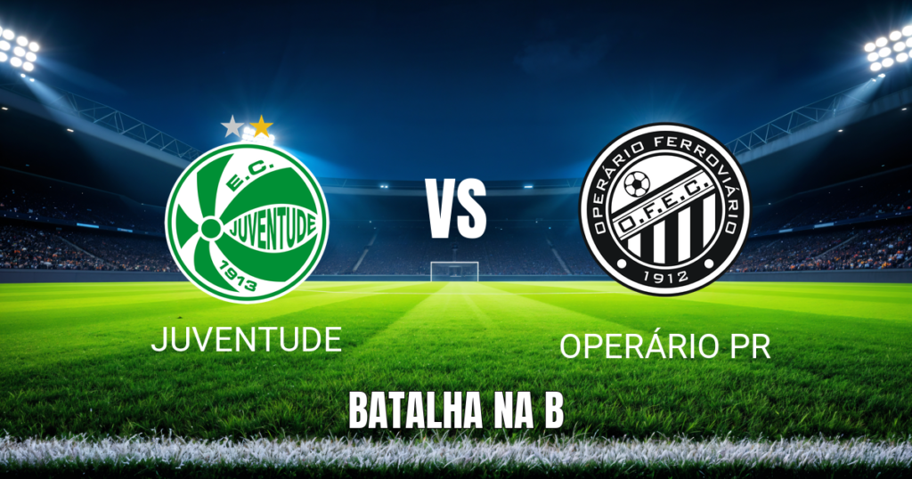 Onde assistir Juventude x Operário PR: Palpite e odds 02/10/2026
