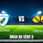 Onde assistir Londrina x Criciúma: Palpite e análise 02/10/2026
